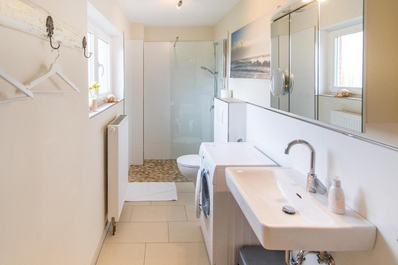Seeblick II - Gemuetliche 60Qm - Ganzes Haus - 50M Zum Naturstrand - Mit Terrasse Und Grossem Garten 글룩스부르크 외부 사진