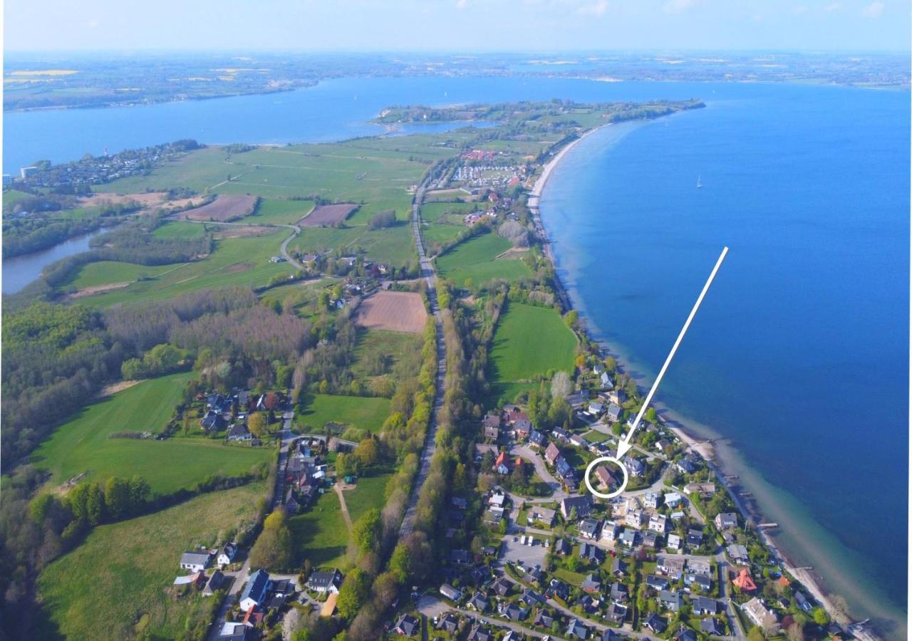 Seeblick II - Gemuetliche 60Qm - Ganzes Haus - 50M Zum Naturstrand - Mit Terrasse Und Grossem Garten 글룩스부르크 외부 사진